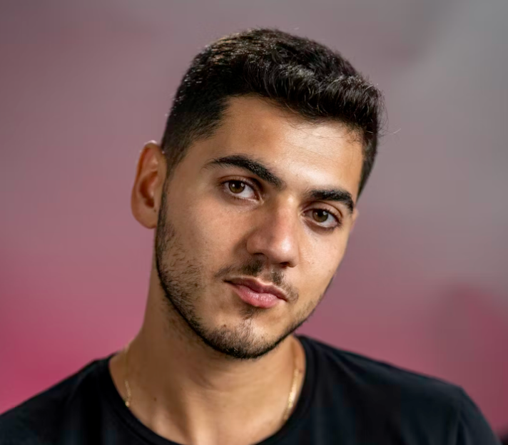 Man with short beard