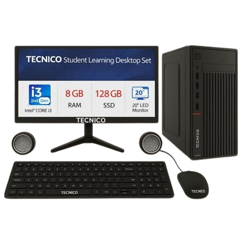 15.6" HD Notebook – Ryzen 3 7320U, 8GB RAM, 128GB SSD, Windows 11 Home (Silver)